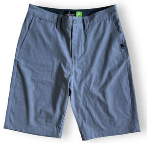 NWOT QUIKSILVER Amphibian Shorts Pockets Men's Gray Size 28 Land to Sea